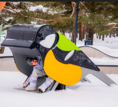 Домик для игр для игровой площадки - GREAT TIT  - Tiptiptap - напольный
