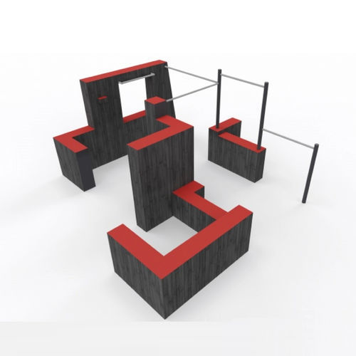 Полоса препятствий для игровой площадки - PARKOUR XS  - Tiptiptap - для наружного применения