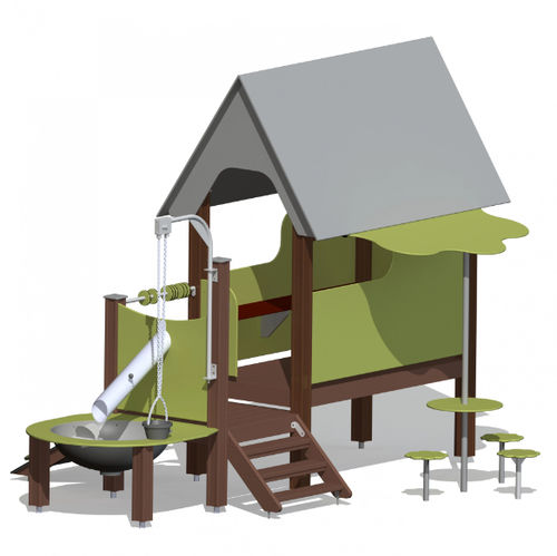 Фонтанчик для игр для игровой площадки - BEACH CABIN   - Tiptiptap