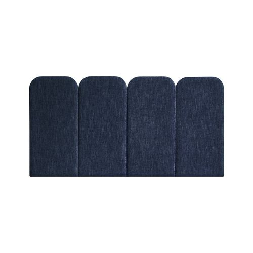 Изголовье кровати для двуспальной кровати - PAN: VELVET INDIGO - NUÉE ÉDITION - современное / из ткани / обитое