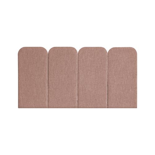 Изголовье кровати для двуспальной кровати - PAN: VELVET SALMON - NUÉE ÉDITION - современное / из ткани / обитое
