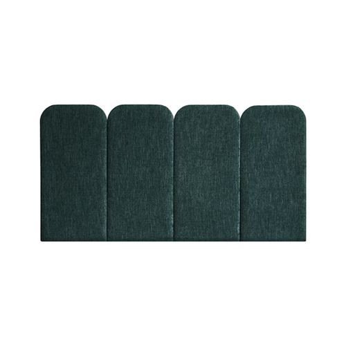 Изголовье кровати для двуспальной кровати - PAN: VELVET VERT - NUÉE ÉDITION - современное / из ткани / обитое