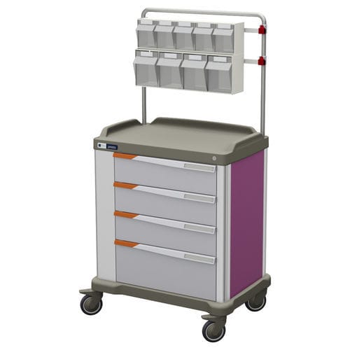 Тележка для медицинского ухода - PRESTO LARGE  - Francehopital - мусорный контейнер / для учреждений здравоохранения / для больницы