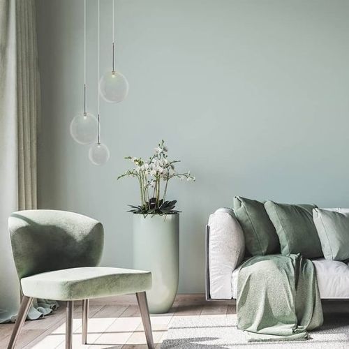 Подвесная лампа - B1 L - ISA MOSS - из лакированной стали / из дутого стекла / современная