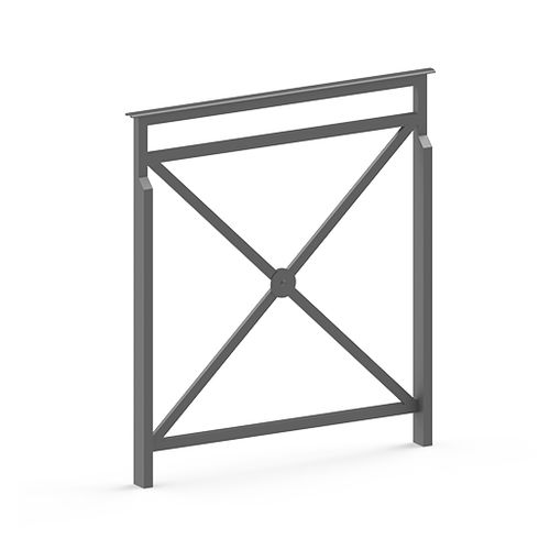 Защитный барьер - CSA  - Activia Mobilier Urbain - неподвижный / из стали / из гальванизированной стали