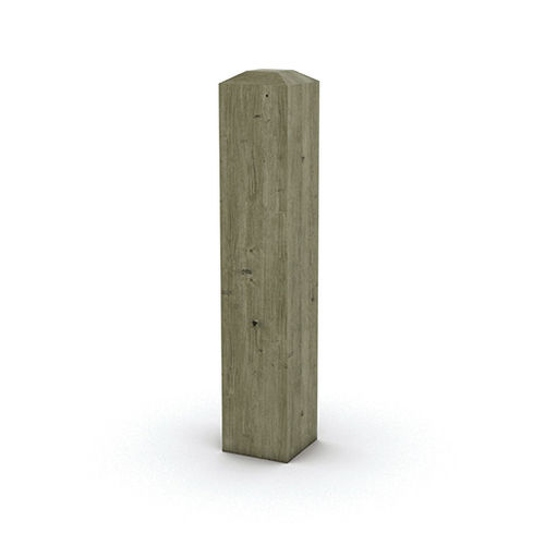 Защитный боллард - LILAS - Activia Mobilier Urbain - неподвижный / из сосны / из робинии