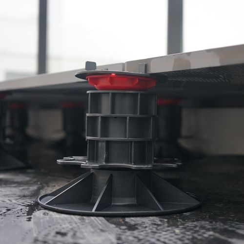 Контактный штифт для технического пола из переработанного пластика - F30 - SOLIDOR - с высоким сопротивлением / огнестойкий / акустический