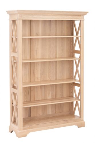 Современный книжный шкаф - ANE - Ziemann Home Design - из натурального дуба / из белого дуба
