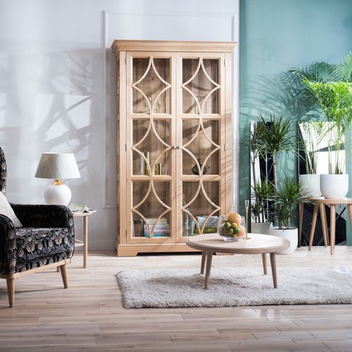 Современный стеклянный шкаф - URDI - Ziemann Home Design - из стекла / из дерева
