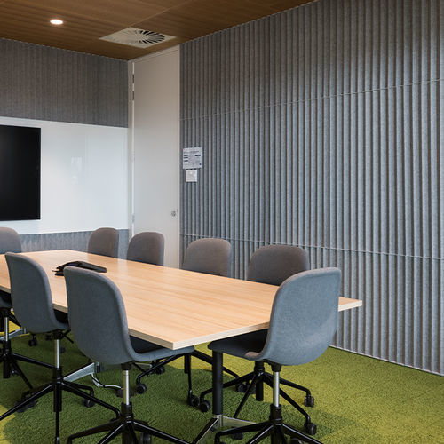 Акустическая панель для потолков - CUBE™ - AUTEX ACOUSTICS - для стены / текстильная / прямоугольная
