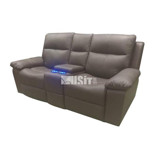 Кресло для кинотеатра из кожи - UV-853B - Usit Seating - домашний кинотеатр / для профессионального использования / для бытового использования