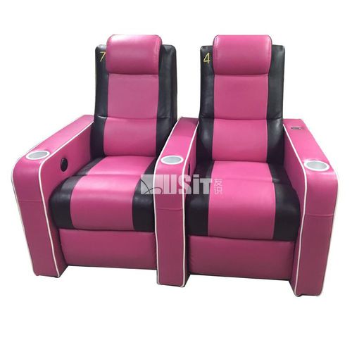 Кресло для кинотеатра из кожи - UV-836B - Usit Seating - из полиуретана / домашний кинотеатр / для профессионального использования