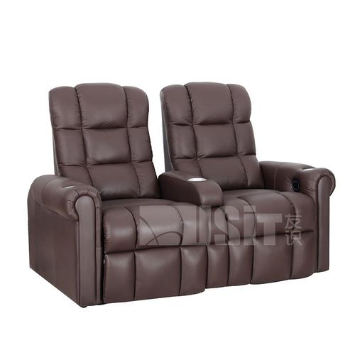 Современное кресло для отдыха - UV-822A - Usit Seating - из кожи / с опорой для ступней / с регулируемым наклоном