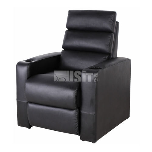 Кресло для кинотеатра из кожи - UV-821A - Usit Seating - домашний кинотеатр / для профессионального использования / для бытового использования