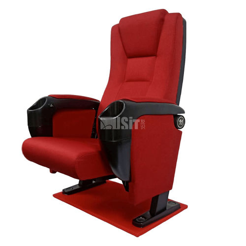 Кресло для кинотеатра из ткани - UA-638Y - Usit Seating - из полипропилена / для театра / красное