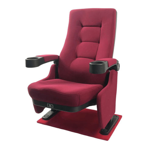 Кресло для кинотеатра из ткани - UA-627 - Usit Seating - из полипропилена / для профессионального использования / красное