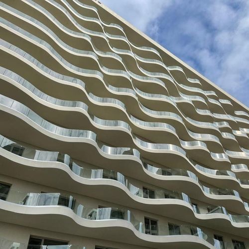 Стеклянная панель для ограждения - BALUSTRADE - www.camglass.com.tr - для безопасности / закаленная / декорированная