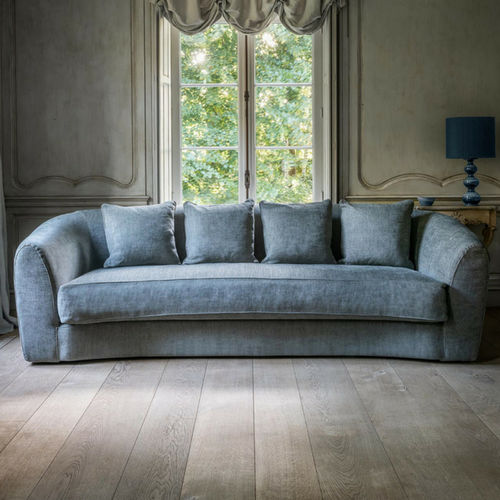 Современный диван - XAVIERA  - Defleure Home Collection - из ткани / из кожи / со съемным покрытием