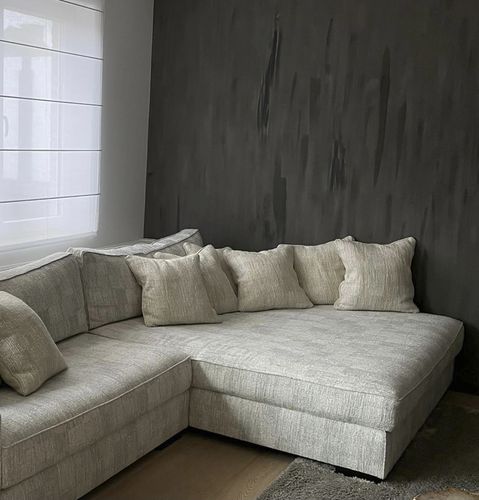 Модульный диван - VINCE - Defleure Home Collection - кровать / современный / из ткани