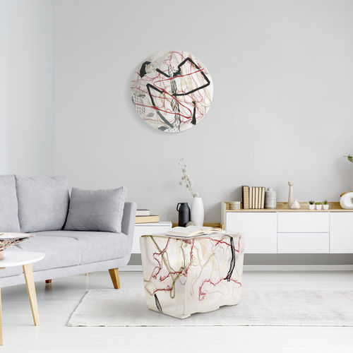 Современная скамейка - Astrini Design - из ламината