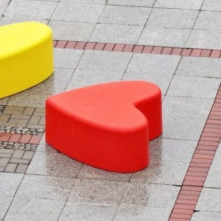 Дизайнерский cтул - Astrini Design - городской / из стекловолокна / из полиэстера
