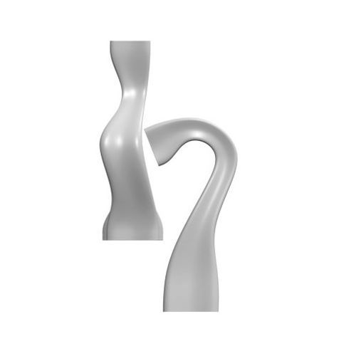 Общественная скамейка уникальный дизайн - CITY ALPHABET H - Astrini Design - из ламината / без подлокотников / для игровой площадки