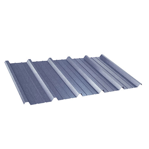 Ребристое листовое железо - TRAPEZOIDAL  - PROMALLAS - из стали / цветное / оцинкованное