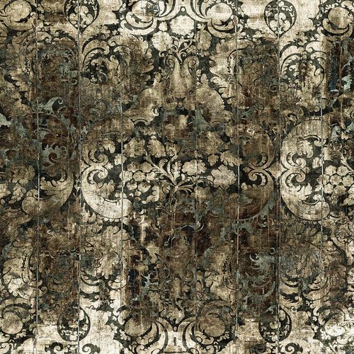 Современный обои - FANCY - La Aurelia Design - с рисунком / имитация дерева / серый