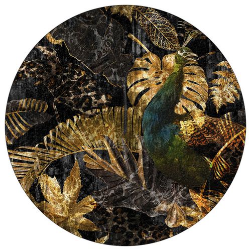 Тафтинговое ковровое покрытие - PARADISE - La Aurelia Design - синтетическое / природный мотив / позолоченное