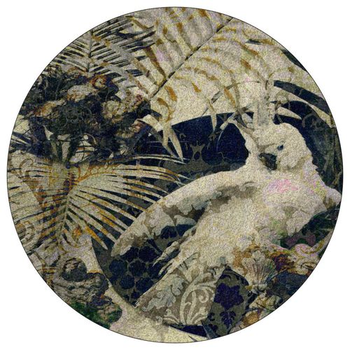 Тафтинговое ковровое покрытие - EXOTIC - La Aurelia Design - синтетическое / с рисунком животных / природный мотив