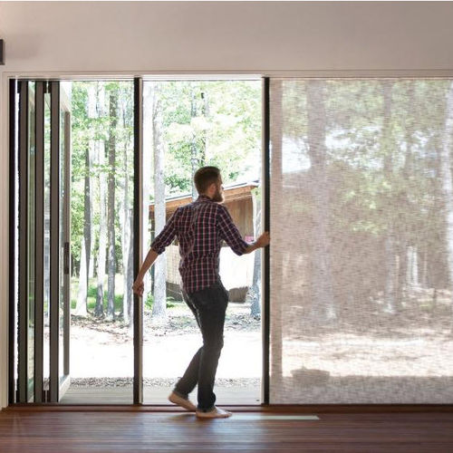 Складное панорамное окно - 205 - Centor - из цельной древесины / алюминий / с двойным остеклением