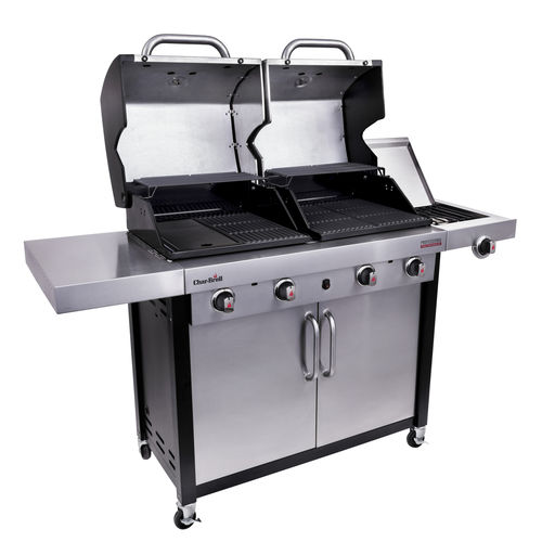 Газовое барбекю - PROFESSIONAL 4600 S  - CHARBROIL - на роликах / из чугуна / из нержавеющей стали