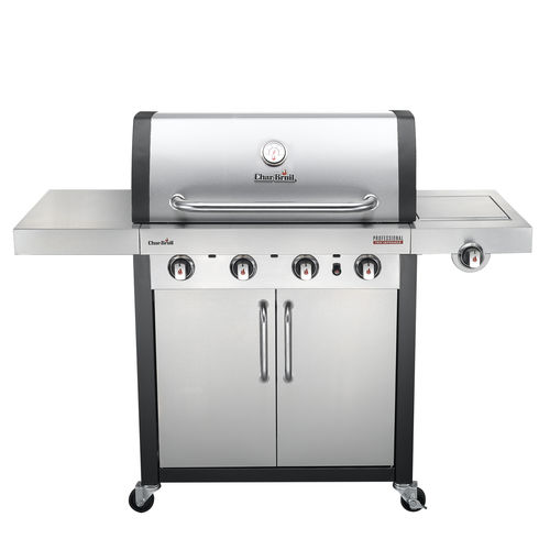 Газовое барбекю - PROFESSIONAL 4400 S - CHARBROIL - на роликах / из чугуна / из нержавеющей стали