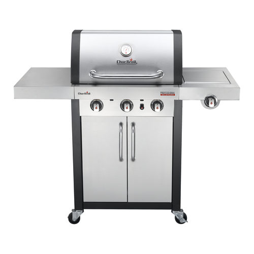 Газовое барбекю - PROFESSIONAL 3400 S - CHARBROIL - на роликах / из чугуна / из нержавеющей стали