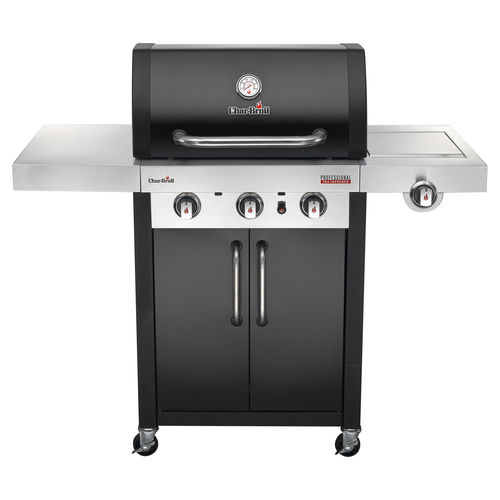 Газовое барбекю - PROFESSIONAL 3400 B - CHARBROIL - на роликах / из чугуна / из нержавеющей стали