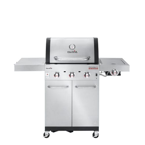 Газовое барбекю - PROFESSIONAL PRO S 3 - CHARBROIL - на роликах / из чугуна / из нержавеющей стали