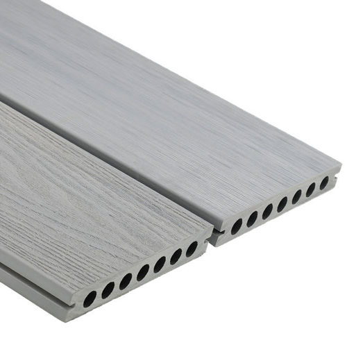 Террасная доска из композитной древесины - ELASHIELD - Oakio Plastic Wood Building Materials Co.,Ltd. - из композита / WPC / с клипсой
