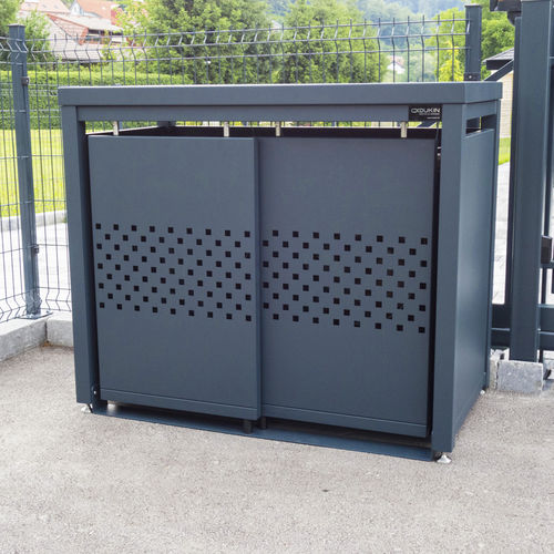 Заграждение для контейнера - StyleOUT® 2x120 QUBIS - Dukin d.o.o.