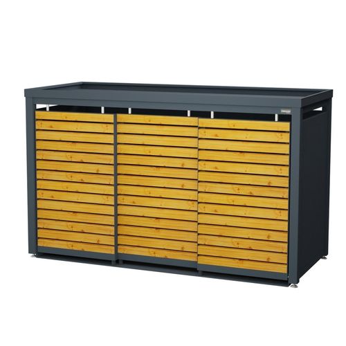 Заграждение для контейнера - StyleOUT® 3x240 LINIS - Dukin d.o.o.