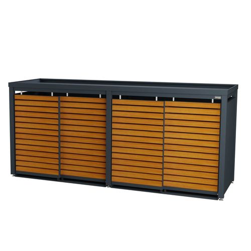 Заграждение для контейнера - StyleOUT® 4x240 LINIS - Dukin d.o.o.