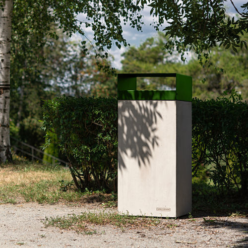 Общественный мусорный контейнер - CASLA - STREETPARK s.r.o. - на основании / из гальванизированной стали / из стали, покрытой порошком