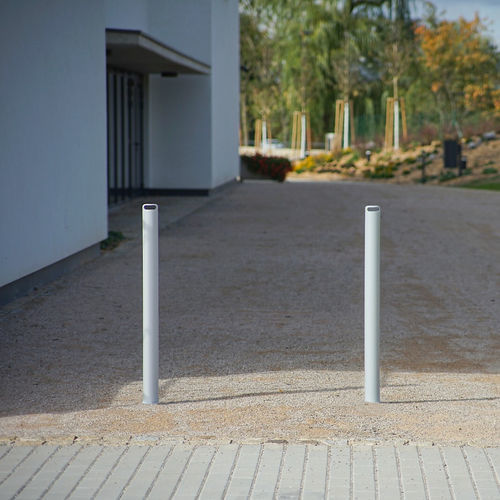 Защитный боллард - GOKI - STREETPARK s.r.o. - неподвижный / из алюминия / для наружного применения