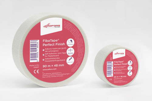 Прокладочная лента для стены - FibaTape® Perfect Finish - Saint-Gobain Adfors Europe - из стекловолокна / из сетки