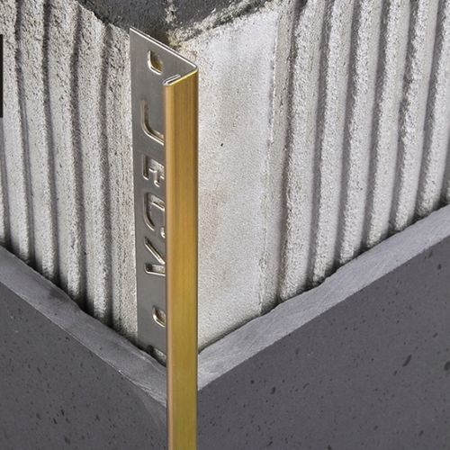 Отделочный профиль из нержавеющей стали - SL005  - FOSHAN  JECA  LIMITED - для плиточного пола / угловой / позолоченный