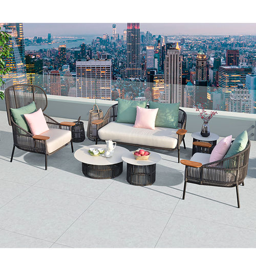 Диван уникальный дизайн - H-28118 - Howvin outdoor furtniture - для наружного применения / из ткани / из веревки