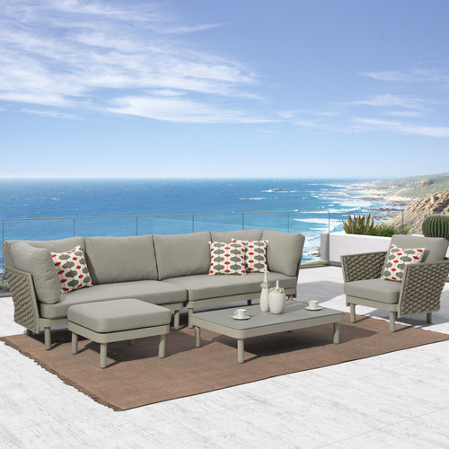 Современный диван - H-25233 - Howvin outdoor furtniture - для наружного применения / из ткани / серый