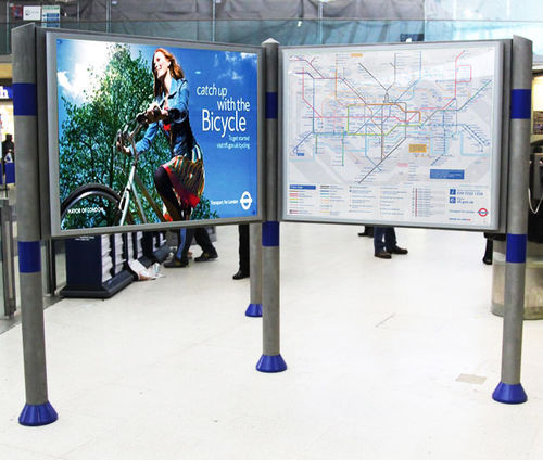 Информационное табло для интерьера - POSTER FRAMES - ajwells - для наружного применения / из металла