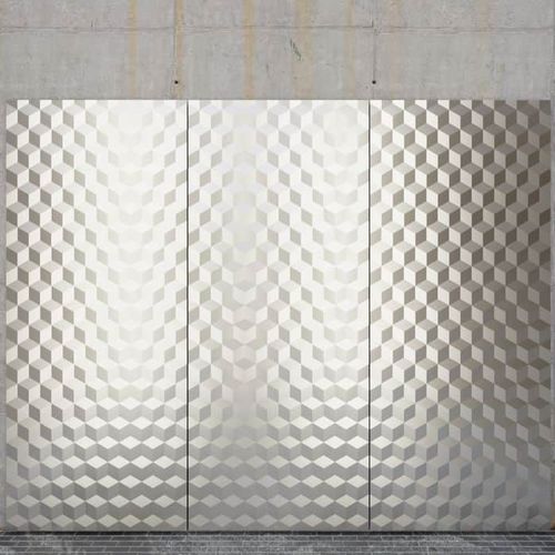 Декорированное листовое железо - CUBES - Binder Parametric Metal GmbH - перфорированное / из алюминия / из стали