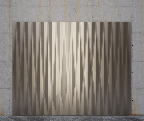 Перфорированное листовое железо - BT-3D 860 Zig Zag - Binder Parametric Metal GmbH - ребристое / из алюминия / из меди