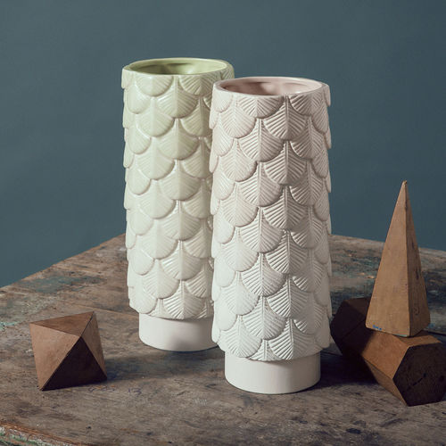 Современная ваза - PLUMAGE - BOTTEGANOVE - из лиможского фарфора / ручной работы